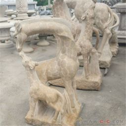 花岗岩寺庙动物庭院广场园林装饰工艺品摆件